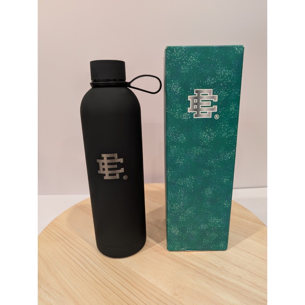 Eric‎ Emmanuel Unreleased EE Stainless Steel Water Bottle 20oz Brand New Black
